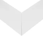 GLOBOSTAR® ALP-CORNER-SIDE90 LUMILINE 61766 Επιφανειακό / Κρεμαστό Προφίλ Αλουμινίου Γωνία με Λευκό Γαλακτερό Πατητό Κάλυμμα για Ταινίες LED IP20 - Λευκό Ματ - Μ30 x Π3.5 x Υ7cm - Image 5