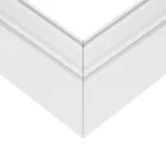 GLOBOSTAR® ALP-CORNER-SIDE90 LUMILINE 61766 Επιφανειακό / Κρεμαστό Προφίλ Αλουμινίου Γωνία με Λευκό Γαλακτερό Πατητό Κάλυμμα για Ταινίες LED IP20 - Λευκό Ματ - Μ30 x Π3.5 x Υ7cm - Image 6