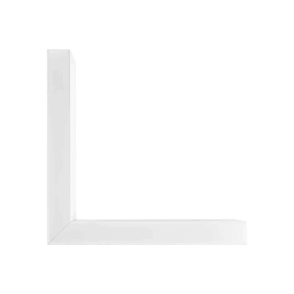 GLOBOSTAR® ALP-CORNER-SIDE90 LUMILINE 61766 Επιφανειακό / Κρεμαστό Προφίλ Αλουμινίου Γωνία με Λευκό Γαλακτερό Πατητό Κάλυμμα για Ταινίες LED IP20 - Λευκό Ματ - Μ30 x Π3.5 x Υ7cm - Image 7