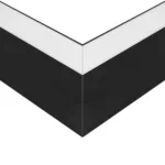 GLOBOSTAR® ALP-CORNER-SIDE90 LUMILINE 61767 Επιφανειακό / Κρεμαστό Προφίλ Αλουμινίου Γωνία με Λευκό Γαλακτερό Πατητό Κάλυμμα για Ταινίες LED IP20 - Μαύρο Ματ - Μ30 x Π3.5 x Υ7cm - Image 5