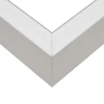 GLOBOSTAR® ALP-CORNER-SIDE90 LUMILINE 61768 Επιφανειακό / Κρεμαστό Προφίλ Αλουμινίου Γωνία με Λευκό Γαλακτερό Πατητό Κάλυμμα για Ταινίες LED IP20 - Γκρι Ανθρακί Ματ - Μ30 x Π3.5 x Υ7cm - Image 4