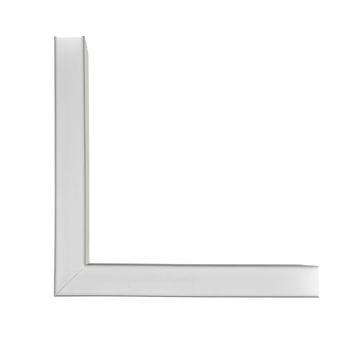 GLOBOSTAR® ALP-CORNER-SIDE90 LUMILINE 61768 Επιφανειακό / Κρεμαστό Προφίλ Αλουμινίου Γωνία με Λευκό Γαλακτερό Πατητό Κάλυμμα για Ταινίες LED IP20 - Γκρι Ανθρακί Ματ - Μ30 x Π3.5 x Υ7cm - Image 6