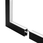 GLOBOSTAR® ALP-CORNER-IN90 LUMILINE 61770 Επιφανειακό / Κρεμαστό Προφίλ Αλουμινίου Γωνία με Λευκό Γαλακτερό Πατητό Κάλυμμα για Ταινίες LED IP20 - Μαύρο Ματ - Μ30 x Π3.5 x Υ7cm - Image 3