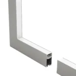 GLOBOSTAR® ALP-CORNER-IN90 LUMILINE 61771 Επιφανειακό / Κρεμαστό Προφίλ Αλουμινίου Γωνία με Λευκό Γαλακτερό Πατητό Κάλυμμα για Ταινίες LED IP20 - Γκρι Ανθρακί Ματ - Μ30 x Π3.5 x Υ7cm - Image 2