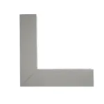 GLOBOSTAR® ALP-CORNER-IN90 LUMILINE 61771 Επιφανειακό / Κρεμαστό Προφίλ Αλουμινίου Γωνία με Λευκό Γαλακτερό Πατητό Κάλυμμα για Ταινίες LED IP20 - Γκρι Ανθρακί Ματ - Μ30 x Π3.5 x Υ7cm - Image 6