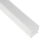 GLOBOSTAR® ALP-LINEAR BRIGHTRAIL 61774-3M Επιφανειακό / Κρεμαστό Προφίλ Αλουμινίου με Λευκό Γαλακτερό Πατητό Κάλυμμα για Ταινίες LED IP20 - Λευκό Ματ - Μ300 x Π5 x Υ7.5cm - Image 3