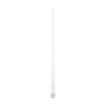 GLOBOSTAR® ALP-LINEAR BRIGHTRAIL 61774-3M Επιφανειακό / Κρεμαστό Προφίλ Αλουμινίου με Λευκό Γαλακτερό Πατητό Κάλυμμα για Ταινίες LED IP20 - Λευκό Ματ - Μ300 x Π5 x Υ7.5cm - Image 9