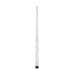 GLOBOSTAR® ALP-LINEAR BRIGHTRAIL 61775-3M Επιφανειακό / Κρεμαστό Προφίλ Αλουμινίου με Λευκό Γαλακτερό Πατητό Κάλυμμα για Ταινίες LED IP20 - Μαύρο Ματ - Μ300 x Π5 x Υ7.5cm - Image 9
