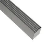 GLOBOSTAR® ALP-LINEAR BRIGHTRAIL 61776-3M Επιφανειακό / Κρεμαστό Προφίλ Αλουμινίου με Λευκό Γαλακτερό Πατητό Κάλυμμα για Ταινίες LED IP20 - Γκρι Ανθρακί Ματ - Μ300 x Π5 x Υ7.5cm - Image 4