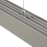 GLOBOSTAR® ALP-LINEAR BRIGHTRAIL 61776-3M Επιφανειακό / Κρεμαστό Προφίλ Αλουμινίου με Λευκό Γαλακτερό Πατητό Κάλυμμα για Ταινίες LED IP20 - Γκρι Ανθρακί Ματ - Μ300 x Π5 x Υ7.5cm - Image 5