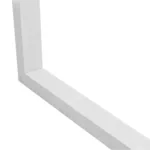 GLOBOSTAR® ALP-CORNER-SIDE90 BRIGHTRAIL 61777 Επιφανειακό / Κρεμαστό Προφίλ Αλουμινίου Γωνία με Λευκό Γαλακτερό Πατητό Κάλυμμα για Ταινίες LED IP20 - Λευκό Ματ - Μ30 x Π5 x Υ7.5cm - Image 4