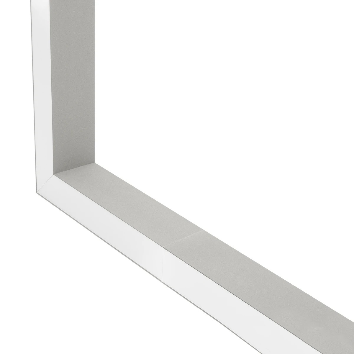 GLOBOSTAR® ALP-CORNER-SIDE90 BRIGHTRAIL 61779 Επιφανειακό / Κρεμαστό Προφίλ Αλουμινίου Γωνία με Λευκό Γαλακτερό Πατητό Κάλυμμα για Ταινίες LED IP20 - Γκρι Ανθρακί Ματ - Μ30 x Π5 x Υ7.5cm - Image 4