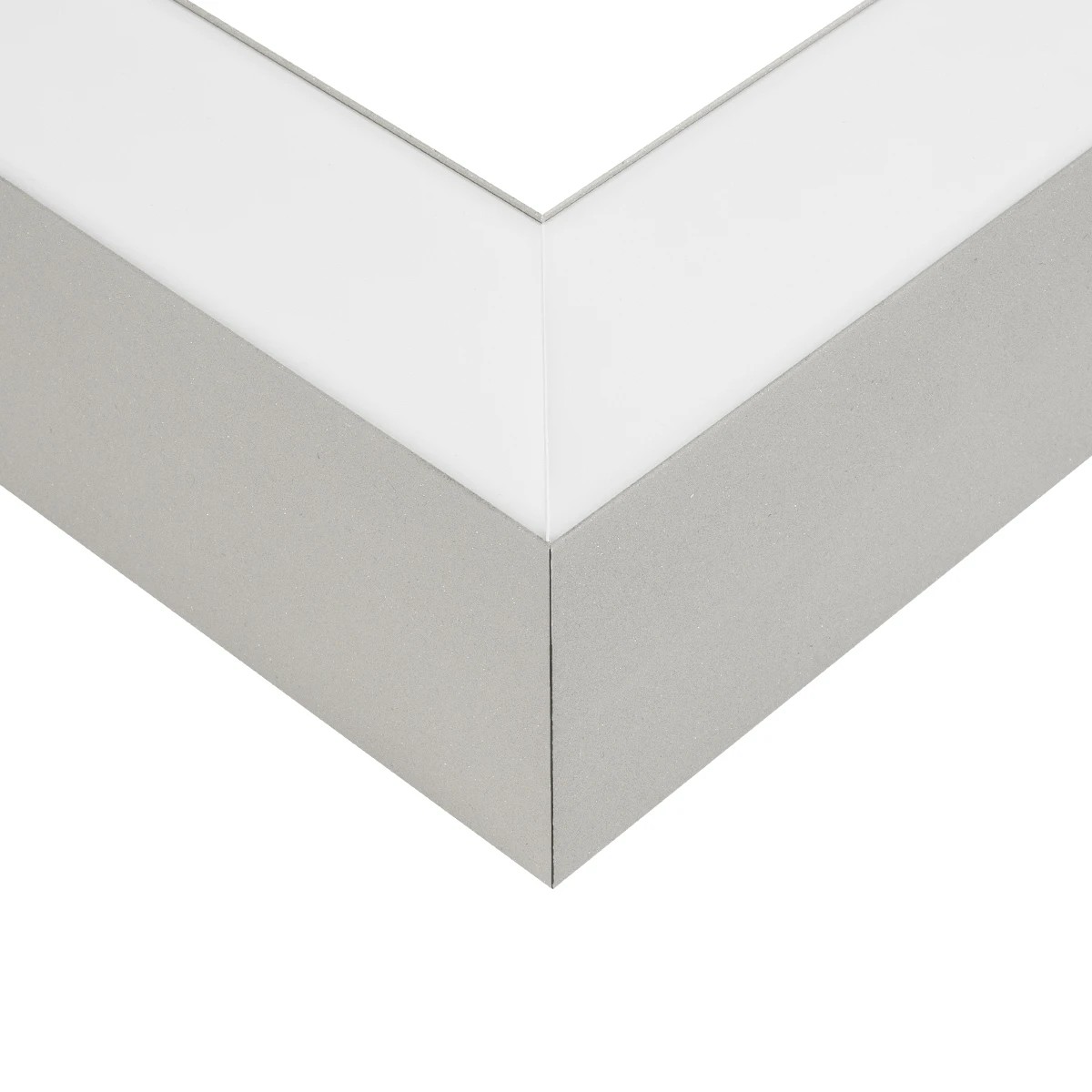 GLOBOSTAR® ALP-CORNER-SIDE90 BRIGHTRAIL 61779 Επιφανειακό / Κρεμαστό Προφίλ Αλουμινίου Γωνία με Λευκό Γαλακτερό Πατητό Κάλυμμα για Ταινίες LED IP20 - Γκρι Ανθρακί Ματ - Μ30 x Π5 x Υ7.5cm - Image 5