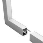 GLOBOSTAR® ALP-CORNER-IN90 BRIGHTRAIL 61782 Επιφανειακό / Κρεμαστό Προφίλ Αλουμινίου Γωνία με Λευκό Γαλακτερό Πατητό Κάλυμμα για Ταινίες LED IP20 - Γκρι Ανθρακί Ματ - Μ30 x Π5 x Υ7.5cm - Image 3