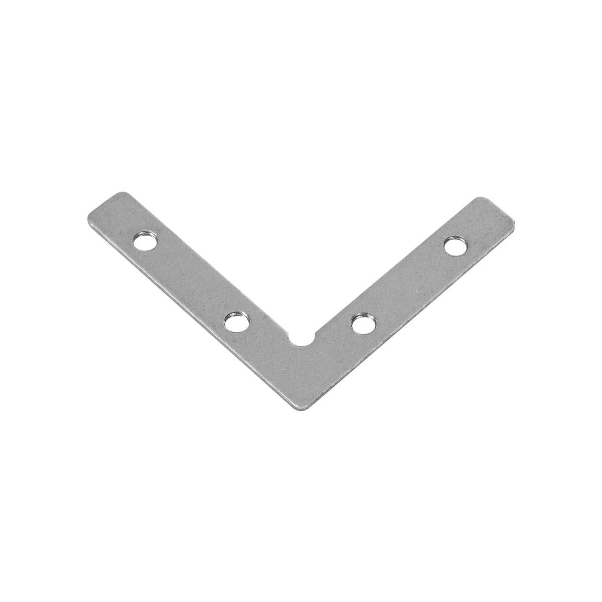 GLOBOSTAR® LUMILINE 61783 Σύνδεσμος Γ Επέκτασης Προφίλ Αλουμινίου - Ασημί - Μ4.6 x Π0.8 x Υ4.6cm - Image 2