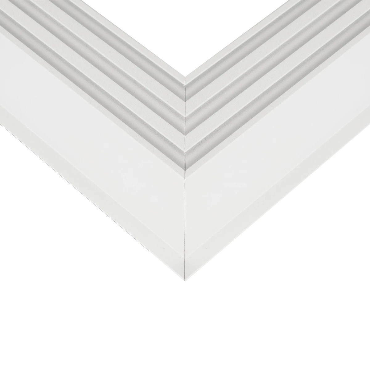 GLOBOSTAR® ALP-CORNER-SIDE90 RECESSA 61788 Χωνευτό Προφίλ Αλουμινίου Γωνία με Λευκό Γαλακτερό Πατητό Κάλυμμα για Ταινίες LED IP20 - Λευκό Ματ - Μ30 x Π3.5 x Υ4cm - Image 5