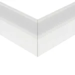 GLOBOSTAR® ALP-CORNER-SIDE90 RECESSA 61788 Χωνευτό Προφίλ Αλουμινίου Γωνία με Λευκό Γαλακτερό Πατητό Κάλυμμα για Ταινίες LED IP20 - Λευκό Ματ - Μ30 x Π3.5 x Υ4cm - Image 6