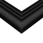 GLOBOSTAR® ALP-CORNER-SIDE90 RECESSA 61789 Χωνευτό Προφίλ Αλουμινίου Γωνία με Λευκό Γαλακτερό Πατητό Κάλυμμα για Ταινίες LED IP20 - Μαύρο Ματ - Μ30 x Π3.5 x Υ4cm - Image 5
