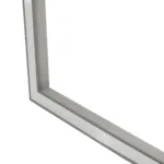 GLOBOSTAR® ALP-CORNER-SIDE90 RECESSA 61790 Χωνευτό Προφίλ Αλουμινίου Γωνία με Λευκό Γαλακτερό Πατητό Κάλυμμα για Ταινίες LED IP20 - Γκρι Ανθρακί Ματ - Μ30 x Π3.5 x Υ4cm - Image 4