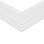 GLOBOSTAR® ALP-CORNER-IN90 RECESSA 61791 Χωνευτό Προφίλ Αλουμινίου Γωνία με Λευκό Γαλακτερό Πατητό Κάλυμμα για Ταινίες LED IP20 - Λευκό Ματ - Μ30 x Π3.5 x Υ4cm - Image 5