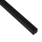 GLOBOSTAR® ALP-LINEAR GLOWTRACK 61797-3M Επιφανειακό Προφίλ Αλουμινίου με Λευκό Γαλακτερό Πατητό Κάλυμμα για Ταινίες LED IP20 - Μαύρο Ματ - Μ30 x Π2 x Υ2cm - Πακέτο 5 Τεμαχίων - Image 4