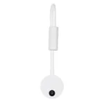 GLOBOSTAR® GOOSE 61688 Μοντέρνο Φωτιστικό Τοίχου - Απλίκα Ξενοδοχείου Reading Light LED 3W 300lm 36° AC 220-240V IP20 Θερμό Λευκό 2700K - CREE XPE Chip & TÜV SÜD Driver - Λευκό Ματ - Μ6.5 x Π15 x Υ24.5cm - 3 Χρόνια Εγγύηση - Image 3
