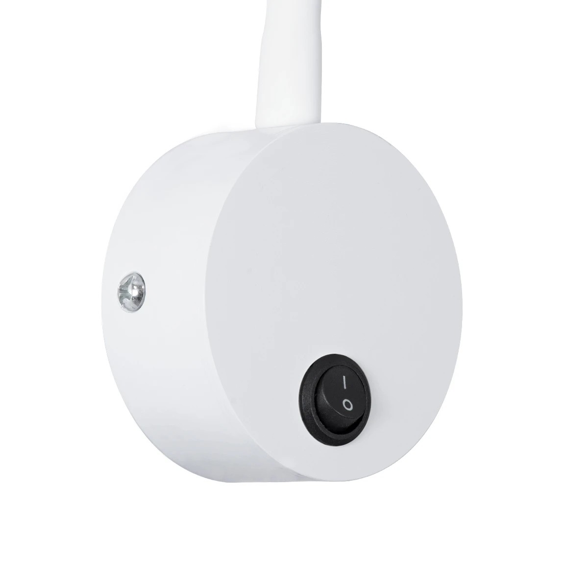 GLOBOSTAR® GOOSE 61688 Μοντέρνο Φωτιστικό Τοίχου - Απλίκα Ξενοδοχείου Reading Light LED 3W 300lm 36° AC 220-240V IP20 Θερμό Λευκό 2700K - CREE XPE Chip & TÜV SÜD Driver - Λευκό Ματ - Μ6.5 x Π15 x Υ24.5cm - 3 Χρόνια Εγγύηση - Image 7