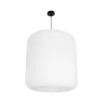 GLOBOSTAR® ROMINA 62001 Μοντέρνο Κρεμαστό Φωτιστικό Οροφής με Ντουί 1 x E27 AC 220-240V IP20 - Λευκό - Μ60 x Π60 x Υ65cm - Image 2