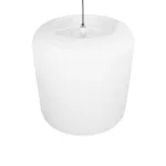 GLOBOSTAR® ROMINA 62001 Μοντέρνο Κρεμαστό Φωτιστικό Οροφής με Ντουί 1 x E27 AC 220-240V IP20 - Λευκό - Μ60 x Π60 x Υ65cm - Image 5