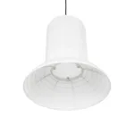 GLOBOSTAR® ROMINA 62002 Μοντέρνο Κρεμαστό Φωτιστικό Οροφής με Ντουί 1 x E27 AC 220-240V IP20 - Λευκό - Μ40 x Π40 x Υ28cm - Image 4