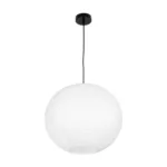 GLOBOSTAR® ROMINA 62004 Μοντέρνο Κρεμαστό Φωτιστικό Οροφής με Ντουί 1 x E27 AC 220-240V IP20 - Λευκό - Μ40 x Π40 x Υ40cm - Image 2