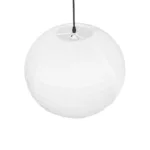 GLOBOSTAR® ROMINA 62004 Μοντέρνο Κρεμαστό Φωτιστικό Οροφής με Ντουί 1 x E27 AC 220-240V IP20 - Λευκό - Μ40 x Π40 x Υ40cm - Image 5
