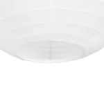 GLOBOSTAR® ROMINA 62004 Μοντέρνο Κρεμαστό Φωτιστικό Οροφής με Ντουί 1 x E27 AC 220-240V IP20 - Λευκό - Μ40 x Π40 x Υ40cm - Image 7