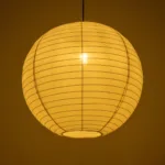 GLOBOSTAR® ROMINA 62005 Μοντέρνο Κρεμαστό Φωτιστικό Οροφής με Ντουί 1 x E27 AC 220-240V IP20 - Λευκό - Μ60 x Π60 x Υ60cm