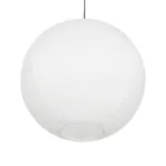 GLOBOSTAR® ROMINA 62005 Μοντέρνο Κρεμαστό Φωτιστικό Οροφής με Ντουί 1 x E27 AC 220-240V IP20 - Λευκό - Μ60 x Π60 x Υ60cm - Image 4