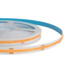 GLOBOSTAR® BEE 70353 Ταινία LED 10W/m 800lm/m 120° DC 24V IP20 528 x COB Chip/m Ultra Θερμό Λευκό 2200K Dimmable - Μ500 x Π1 x Υ0.2cm - Ρολό 5 Μέτρων - 5 Χρόνια Εγγύηση