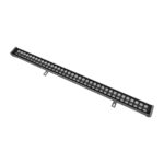 GLOBOSTAR® WASHERMOZA 90168 Μπάρα Φωτισμού Wall Washer LED 72W 6120lm 10-30° DC 24V Αδιάβροχο IP66 Μπλε Dimmable - Bridgelux SMD Chip - Γκρι Ανθρακί - Μ100 x Π7.4 x Υ7cm - 3 Χρόνια Εγγύηση