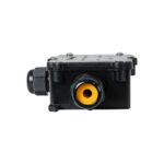 GloboStar® FAST-CONNECT 69922 Τριπλό Υ Αδιάβροχο IP68 Κυτίο Ταχείας Σύνδεσης & Διακλάδωσης Καλωδίων - 3 x Είσοδοι - Εσωτερική Τριπλή Κλέμα με Συμβατή Διατομή Καλωδίων 3 x 0.5mm² έως 3 x 2.5mm² - 450V 41A Max - Μ14 x Π9.5 x Υ4cm - Μαύρο - 5 Years Warranty - Image 5