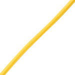 GloboStar® CABLITO 61555 Μοντέρνο Κρεμαστό Φωτιστικό Οροφής Μονόφωτο 1 x E27 Κίτρινο Σιλικόνης Ανάρτηση με Υφασμάτινο Καλώδιο Φ4 x Υ110cm - Image 3