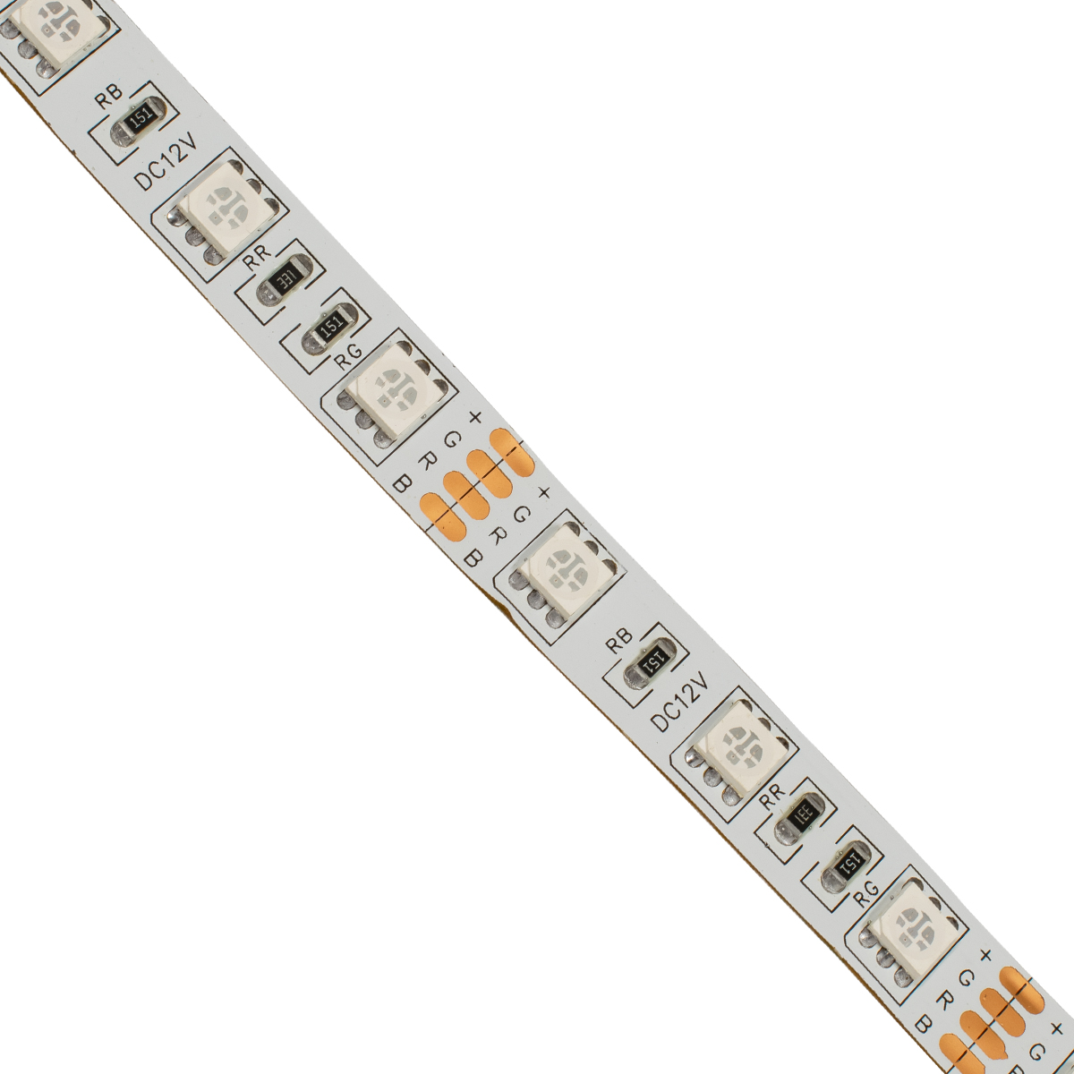 GloboStar® 70029 Ταινία LED SMD 5050 5m 14.4W/m 60LED/m 1454 lm/m 120° DC 12V IP20 RGB - 5 Χρόνια Εγγύηση - Image 2