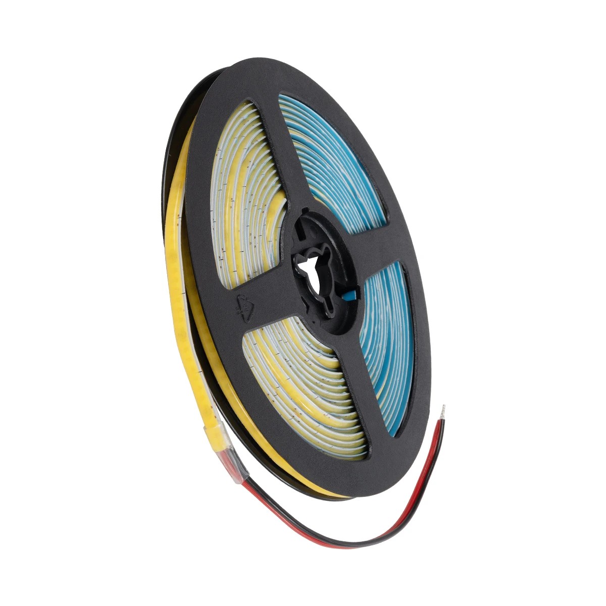 GLOBOSTAR® BEE 70355 Ταινία LED 9W/m 990lm/m 120° DC 24V IP20 384 x COB Chip/m Ψυχρό Λευκό 6000K Dimmable - Μ500 x Π0.5 x Υ0.2cm - Ρολό 5 Μέτρων - 5 Χρόνια Εγγύηση - Image 2