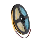 GLOBOSTAR® BEE 70357 Ταινία LED 9W/m 810lm/m 120° DC 24V IP20 384 x COB Chip/m Θερμό Λευκό 2700K Dimmable - Μ500 x Π0.5 x Υ0.2cm - Ρολό 5 Μέτρων - 5 Χρόνια Εγγύηση - Image 2