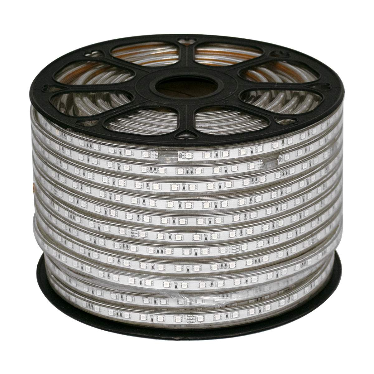 GloboStar® 70507 Slim Ταινία Μονής Σειράς Epistar LED SMD 5050 1m 12W/m 60LED/m 1572lm/m 120° DC 230V Αδιάβροχη IP68 RGB Dimmable - Image 2