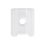 GloboStar® 70528 Πλαστική PVC Βάση Στήριξης για Όλες τις Μονόχρωμες EPISTAR Slim Ταινίες LED Μονής Σειράς DC 230V IP68 - Μ1.5 x Π1.3 x Υ1.1cm - Image 2