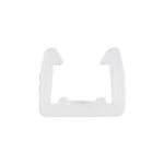 GloboStar® 70528 Πλαστική PVC Βάση Στήριξης για Όλες τις Μονόχρωμες EPISTAR Slim Ταινίες LED Μονής Σειράς DC 230V IP68 - Μ1.5 x Π1.3 x Υ1.1cm - Image 3
