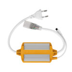 GloboStar® 70541 RGB Controller με Ασύρματο Χειριστήριο IR - Μεταλλάκτης Τροφοδοσίας AC/DC 230V IP68 Wide Ταινίας Διπλής Σειράς LED RGB 4 Pin Max 1500W - Έως 100 Μέτρα - Image 4