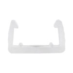 GloboStar® 70549 Πλαστική PVC Βάση Στήριξης για Όλες τις Πολύχρωμες RGB EPISTAR Wide Ταινίες LED Διπλής Σειράς DC 230V IP68 - Μ1.5 x Π2 x Υ1.1cm - Image 3