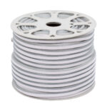 GloboStar® 70571 OVALE 120° Degree Neon Flex Epistar LED SMD 2835 1m 12W/m 120LED/m 1284lm/m 120° DC 230V Αδιάβροχη IP68 Φυσικό Λευκό 4500K Dimmable - Image 2