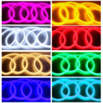 GloboStar® 70580 TUBE 360° Degree Neon Flex Epistar LED SMD 2835 1m 12W/m 120LED/m 1320lm/m 360° DC 24V Αδιάβροχη IP68 Ψυχρό Λευκό 6000K Dimmable - Image 6