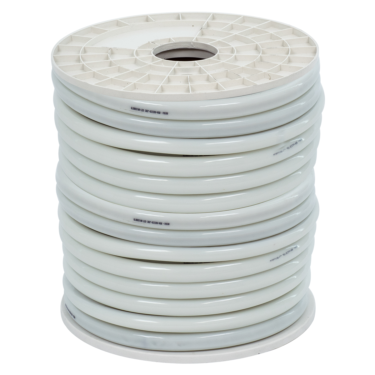 GloboStar® 70589 TUBE 360° Degree Neon Flex Epistar LED SMD 5050 1m 18W/m 60LED/m 1818lm/m 360° DC 24V Αδιάβροχη IP68 Digital Magic Addressable IC WS2811 RGB Dimmable - Image 2